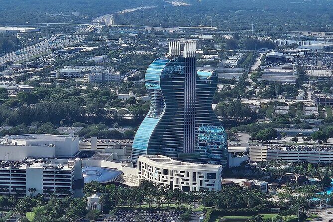 Guitar Hotel or Miami Dolphins Stadium Helicopter Tour - Key Points