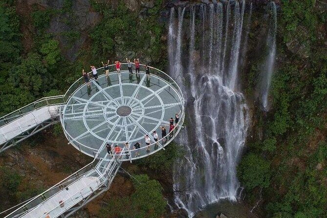 Gulong Gorge Skywalk Glass Bridge and Waterfall View Private Tour - A Closer Look at the Tour Experience
