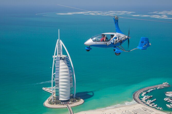 Gyrocopter Dubai Private flight for 20 minutes - The Experience from the Reviews