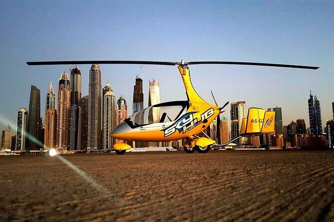 Gyrocopter Dubai Private flight for 20 minutes - FAQ
