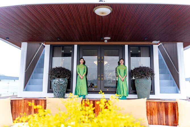 Ha Long Symphony Cruise Luxury Day Tour from Harbor with Pick up - The Modern Steel Cruise: Style Meets Heritage