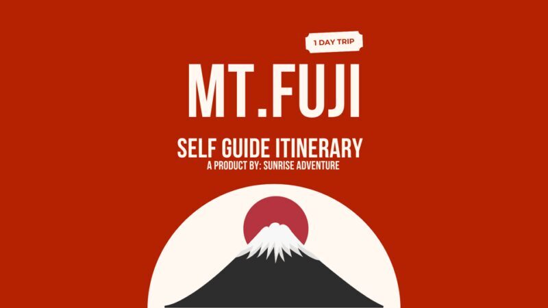 Hakone: Self Guided Trip to Mt. Fuji // Made by Local Guides - Frequently Asked Questions (FAQs)