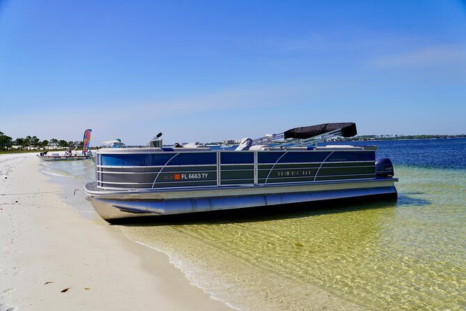 Half Day 60HP Pontoon Rental to Shell Island - Exploring Shell Island and Beyond