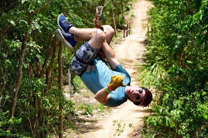Half Day ATV, Zip-line & Cenote tour! Transportation from Cancun - Key Points