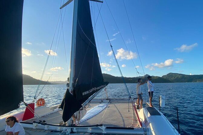 Half day catamaran sailing in the Sailinity Lagoon - Key Points