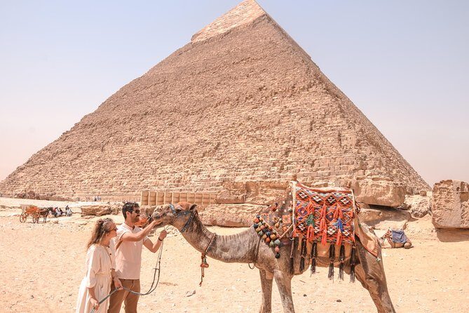 Half day Guided tour to Giza pyramids Sphinx with 1 Hour Camel ride - Authenticity and Comfort