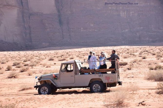 Half day Jeep Tour with Camel Ride and overnight in Camp (All Meals incl.) - The Journey Through Wadi Rum: What Youll Experience