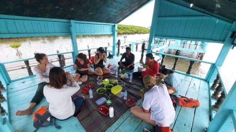 Half Day Kayak Guided Tour to the Green Mangroves Forest - The Seaside Lunch and Walking Tour