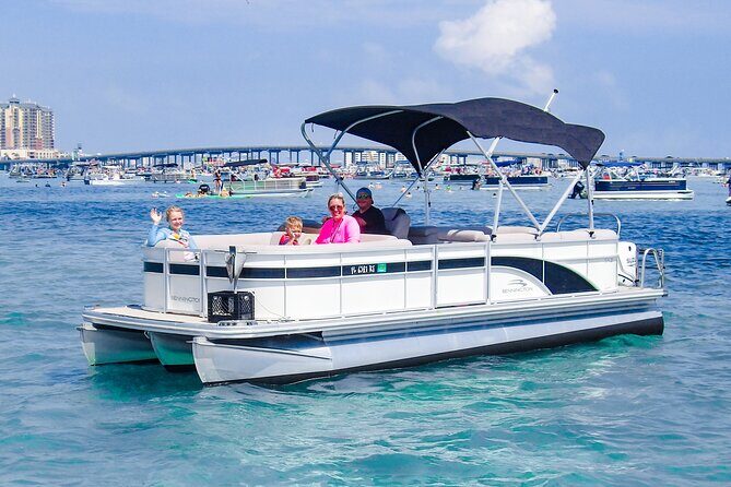 Half Day Pontoon Boat Rental  Fun & Relaxing Water Adventure - The Sum Up