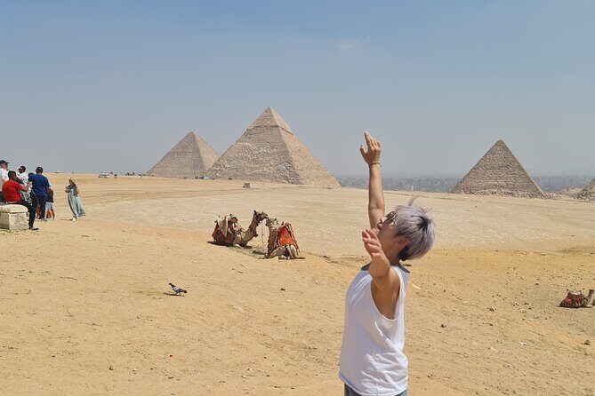 Half Day private guided tour Giza Pyramids,Sphinx,lunch,camel rid - The Sum Up