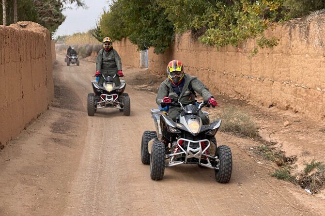 Half day quad bike ride to Marrakech - Key Points