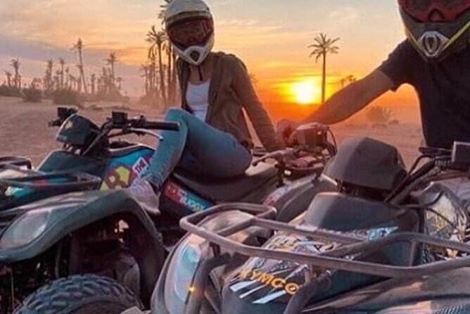Half-Day Quad Biking and camel riding in Marrakech Palmeraie - Key Points