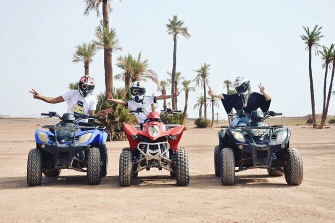 Half-Day Quad Biking and camel riding in Marrakech Palmeraie - FAQs