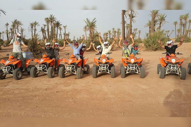 HALF DAY Quad Palmeraie Marrakech - FAQs