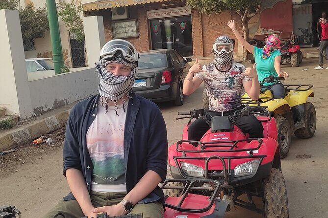 Half Day Tour Giza Pyramids, Sphinx with Sunset Quad Bike (ATV) - The Sum Up
