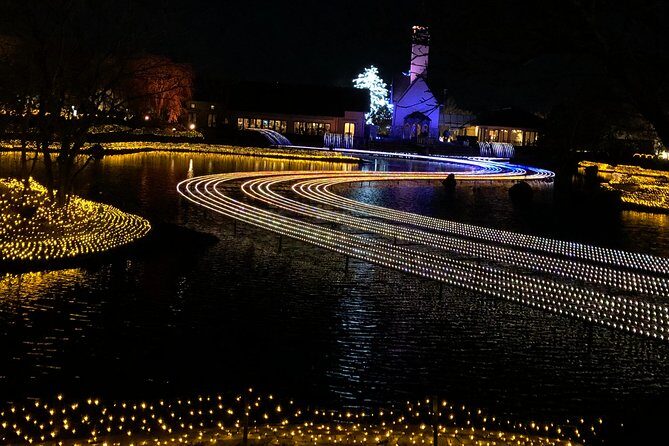 Half-day tour to enjoy Japan's largest illumination and outlet - Exploring the Highlights: Nabana no Sato
