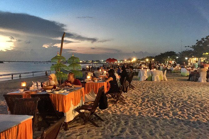Half Day: Uluwatu Temple,KECAK FIRE DANCE Evening Tour & Jimbaran SEAFOOD Dinner - Stop 4: Jimbaran Seafood Dinner
