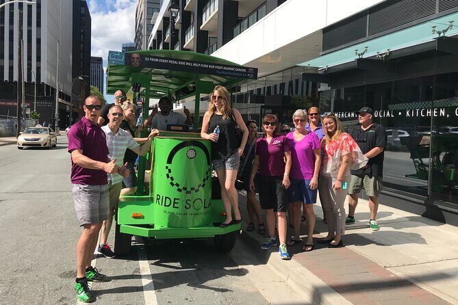 Halifax waterfront SOLAR Party Bike food & drink experience! - The Good, the Not-So-Good, and the Value