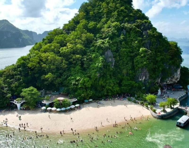 Halong 6 Hours Cruise: Kayak, Cave, Lunch, Beach & Island - Key Points