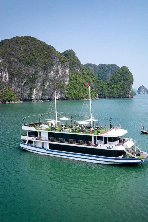 Halong Bay 1 Day Trip By Luxury Arcady Premium Cruise - Key Points
