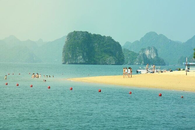 Halong Bay Day Tour 6Hour Deluxe Cruise Limousine Bus Small Group - Hang Luon Cave: Kayaking and Water Cave Fun