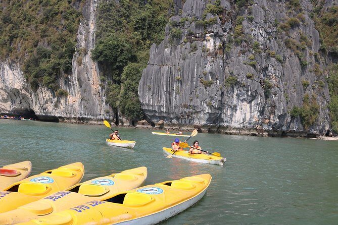 Halong Bay Day Tour Islands, Cave, Kayak. Lunch. All inclusive - An Authentic Look at Ha Long Bay