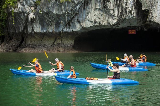 Halong Bay Day Tour With Titop Island, Cave, Kayak & Lunch - The Sum Up