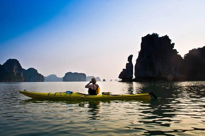 Halong Bay Full Day With Cave, Kayaking And Swimming - Highway Transfer - Authentic Experiences in a Short Time