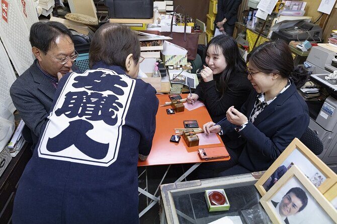 Hand-carved stamps made with craftsmen in Asakusa, Tokyo - An in-depth look at this hands-on tour