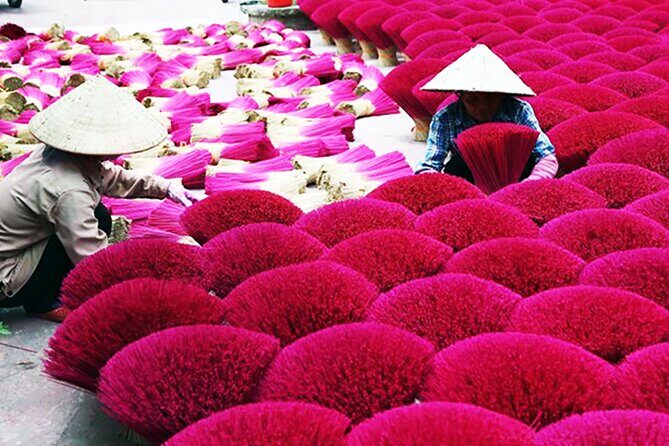 Handmade Incense Making Activity in local village from Hanoi - Key Points