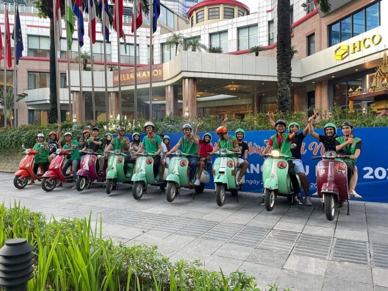 Hanoi 4.5-Hour Vespa Tour city tour - Key Points