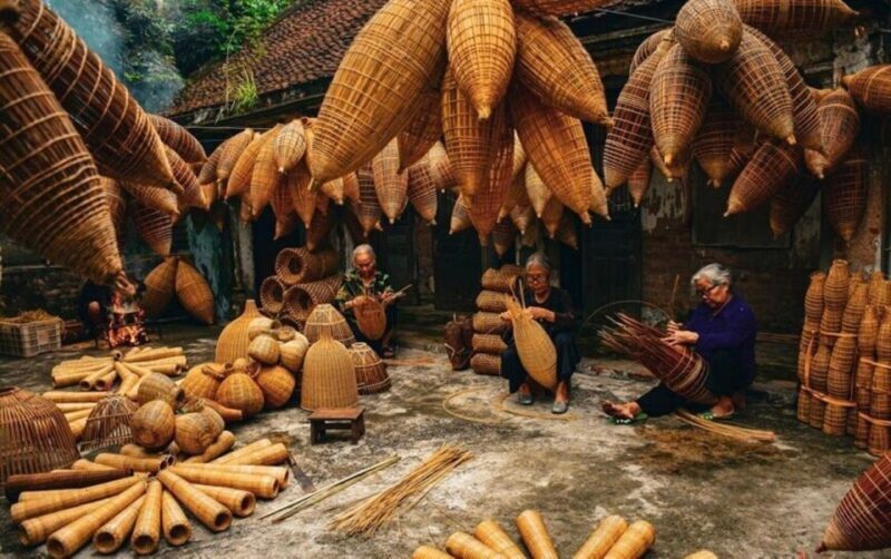 Hanoi: Day Trip to Bamboo Fish Trap & Soy Sauce Villages - Key Points