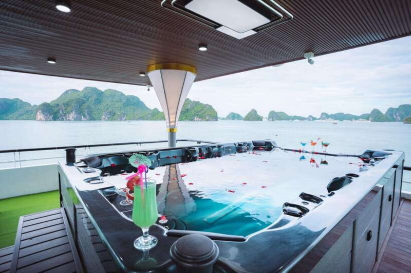 Hanoi: Ha Long Bay Day Tour - Apollo Cruise, Jacuzzi, Buffet - Highlights of the Itinerary