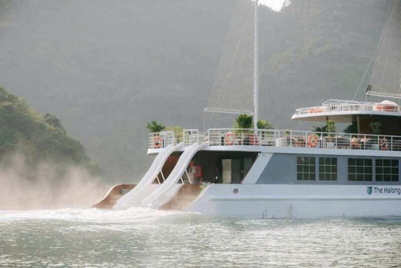 Hanoi/Ha Long: Ha Long Bay Luxury Day Cruise by Catamaran - The Sum Up