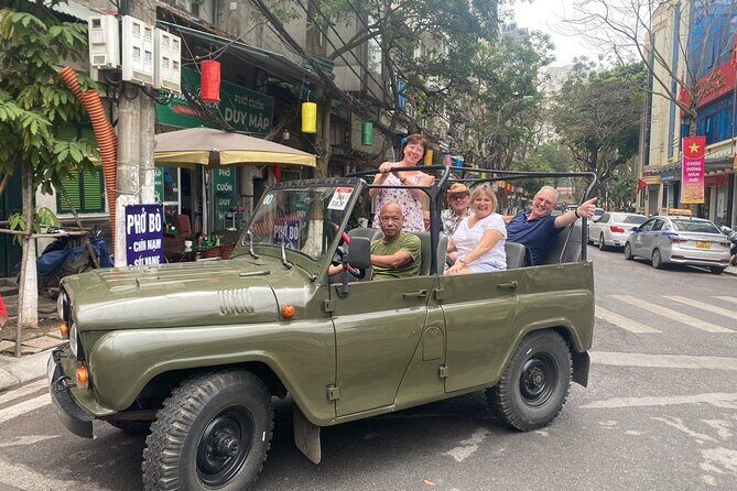 Hanoi Half Day City by Legendary Russian Jeep - Exploring Hanoi on the Back of a Vintage Russian Jeep: A Fun, Authentic Adventure