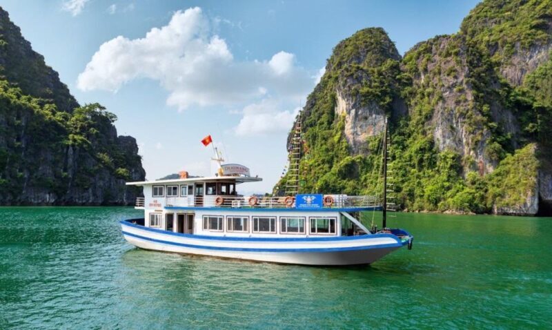 Hanoi: Halong Bay Day Trip with Titop Island, Cave, & Kayak - Key Points