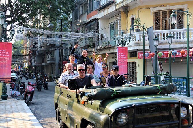 Hanoi Jeep Food Tours Led By Women - Stop 3: Ho Chi Minh & Train Street