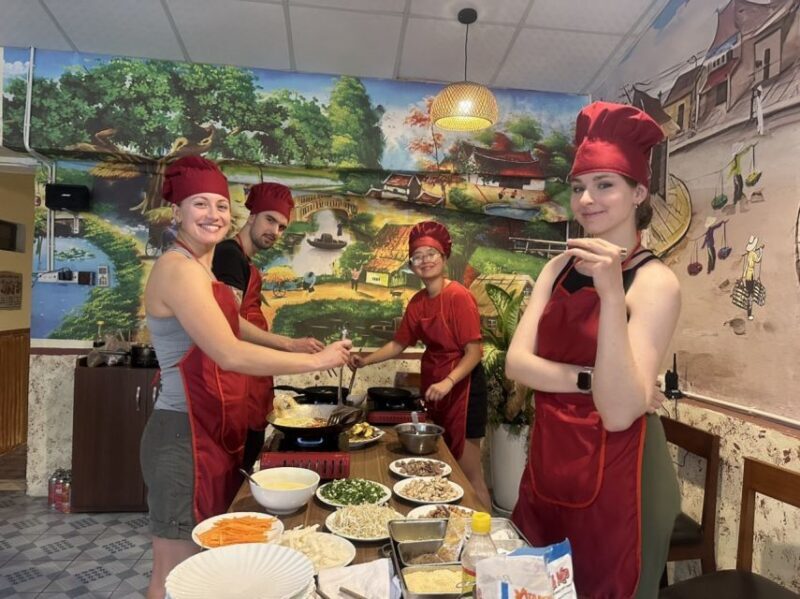 Hanoi: Old Quarter Market Tour and Cooking Class with Meal - Key Points
