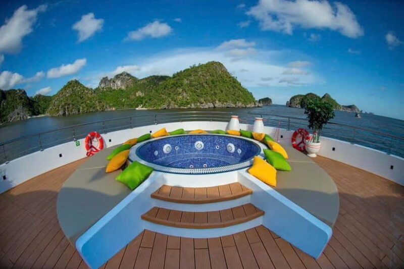 Hanoi: The newest & most luxurious cruise Cat Ba, Lan Ha Bay - The local flavor and authentic touches