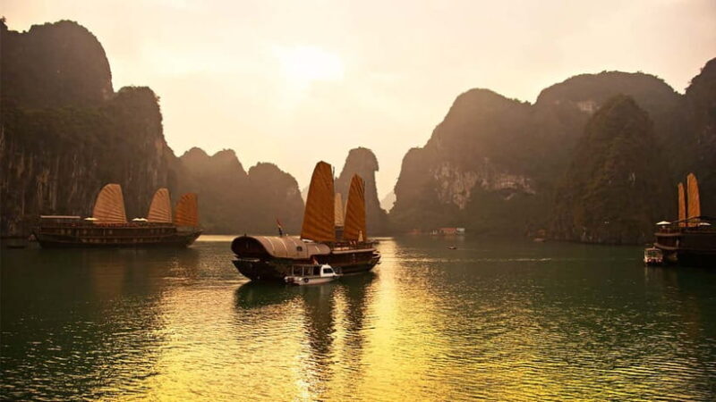 Hanoi: Top Site 1 Day Discovery Ha Long Bay Cruise - Sunset and Return