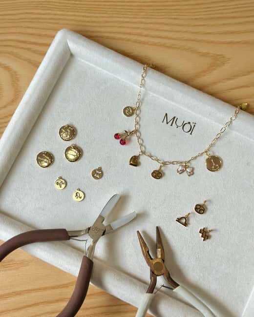 Hanoi: Vietnam gold-plated jewel assemble workshop - The Charm Selection