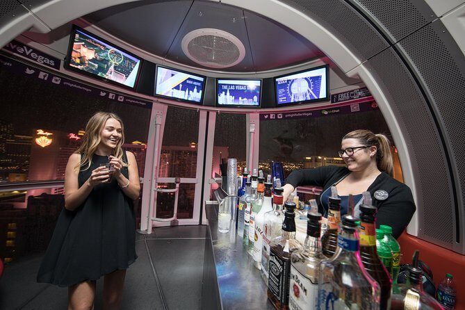 Happy Half Hour on The High Roller at The LINQ - Authentic traveler impressions