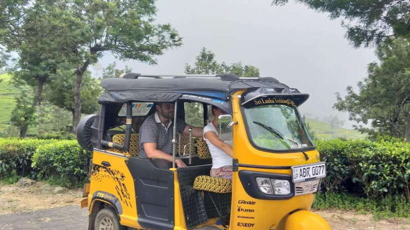 Haputale:Glorious Tuk Tuk Ride to Lipton'sSeat & Tea Factory - Visiting the Dambatenne Tea Factory