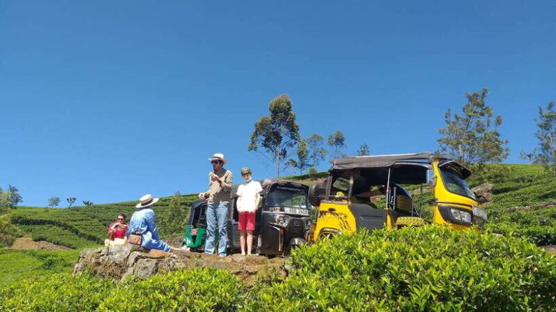 Haputale:Glorious Tuk Tuk Ride to Lipton'sSeat & Tea Factory - Authentic Experiences and Meeting Locals