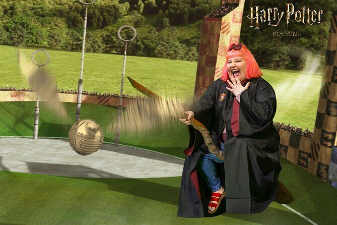 Harry Potter Shop New York- Fly a Broomstick Experience - The Experience Itself: What You’ll Do and See