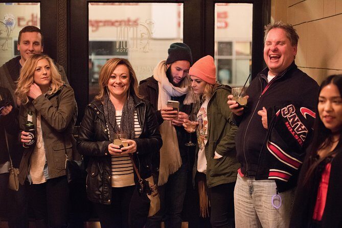 Haunted Houston Booze and Boos Ghost Walking Tour - The Atmosphere and Social Vibe