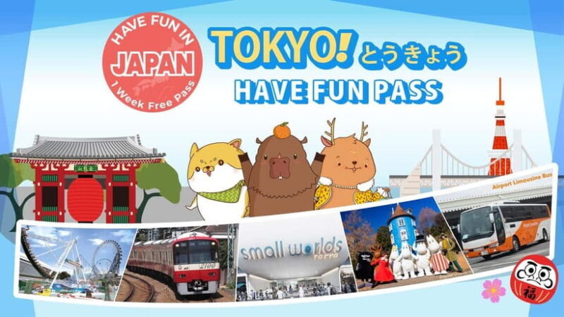 Have Fun in TOKYO Pass (1 Week Free Pass) - How the Pass Enhances Your Tokyo Experience