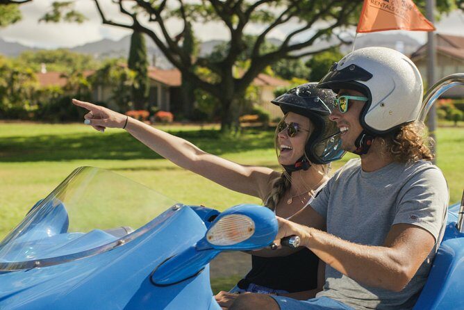 Hawaiian Style Scoot Coupe Rental for the Day - The Sum Up