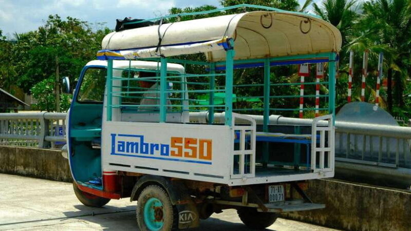 HCM: Authentic Mekong Delta - Boat, TukTuk, Khot Cake Making - An Introduction to the Mekong Delta Tour