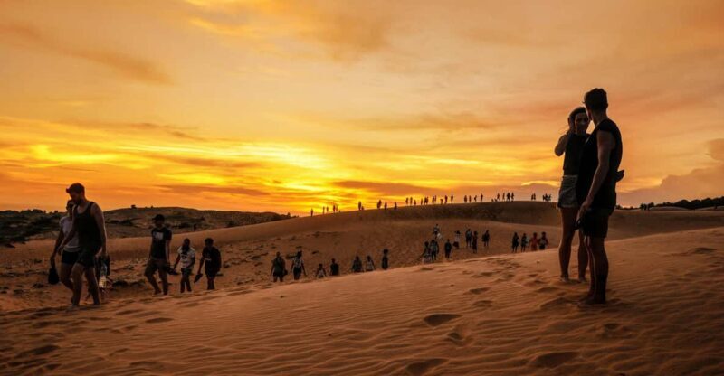 HCM to Mui Ne Jeep Tour Sand Dune Sunrise or Sunset Full Day - Key Points